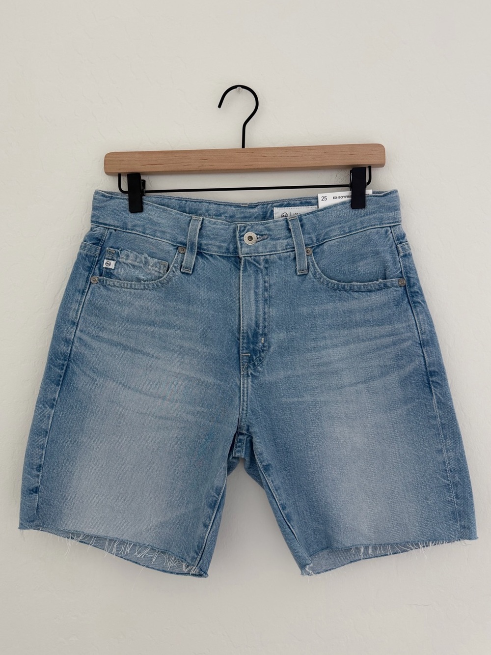 AG Adriano Goldschmied EX BOYFRIEND SHORT Mid Rise Bermuda